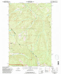 Download a high-resolution, GPS-compatible USGS topo map for Connor Creek, MT (1996 edition)