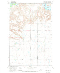 Download a high-resolution, GPS-compatible USGS topo map for Conrad Butte, MT (1970 edition)