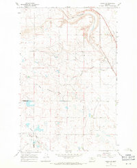 Download a high-resolution, GPS-compatible USGS topo map for Conrad SW, MT (1971 edition)
