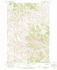 Download a high-resolution, GPS-compatible USGS topo map for Cook Creek Butte, MT (1971 edition)
