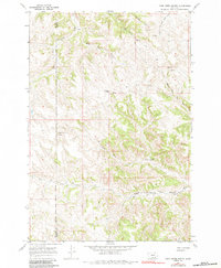 Download a high-resolution, GPS-compatible USGS topo map for Cook Creek Butte, MT (1984 edition)