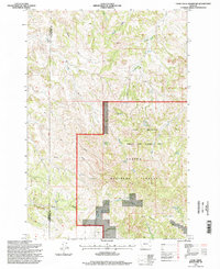 Download a high-resolution, GPS-compatible USGS topo map for Cook Creek Reservoir, MT (1998 edition)