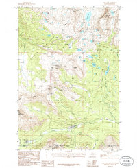 Download a high-resolution, GPS-compatible USGS topo map for Cooke City, MT (1986 edition)