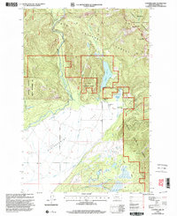 Download a high-resolution, GPS-compatible USGS topo map for Coopers Lake, MT (2003 edition)