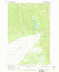 Download a high-resolution, GPS-compatible USGS topo map for Coopers Lake, MT (1971 edition)