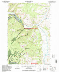 Download a high-resolution, GPS-compatible USGS topo map for Cornish Gulch, MT (1998 edition)