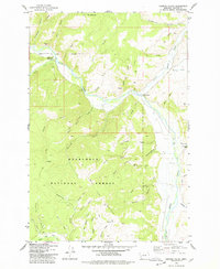Download a high-resolution, GPS-compatible USGS topo map for Cornish Gulch, MT (1978 edition)