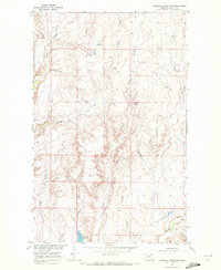 Download a high-resolution, GPS-compatible USGS topo map for Cornwell Reservoir, MT (1972 edition)