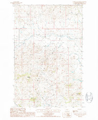 Download a high-resolution, GPS-compatible USGS topo map for Corrigan Mountain, MT (1987 edition)