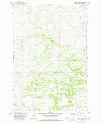 Download a high-resolution, GPS-compatible USGS topo map for Cotton Creek, MT (1980 edition)