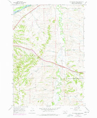 Download a high-resolution, GPS-compatible USGS topo map for Cottonwood Creek, MT (1977 edition)