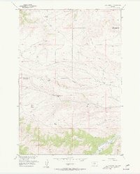 preview thumbnail of historical topo map of Stillwater County, MT in 1955