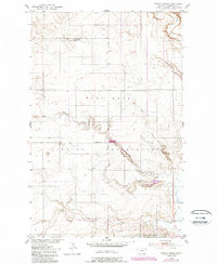 Download a high-resolution, GPS-compatible USGS topo map for Coyote Coulee, MT (1989 edition)