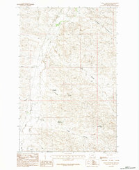 Download a high-resolution, GPS-compatible USGS topo map for Craig Reservoir, MT (1984 edition)
