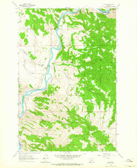 Download a high-resolution, GPS-compatible USGS topo map for Craig, MT (1964 edition)