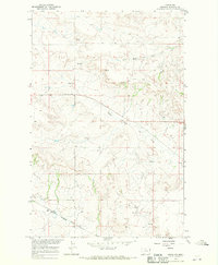 Download a high-resolution, GPS-compatible USGS topo map for Crane NW, MT (1970 edition)