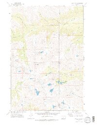 preview thumbnail of historical topo map of Park County, MT in 1972