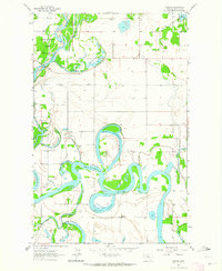 Download a high-resolution, GPS-compatible USGS topo map for Creston, MT (1964 edition)