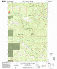Download a high-resolution, GPS-compatible USGS topo map for Cripple Horse Mountain, MT (2000 edition)
