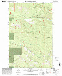 Download a high-resolution, GPS-compatible USGS topo map for Cripple Horse Mountain, MT (2000 edition)