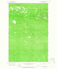 Download a high-resolution, GPS-compatible USGS topo map for Cripple Horse Mountain, MT (1966 edition)