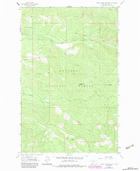 Download a high-resolution, GPS-compatible USGS topo map for Cripple Horse Mountain, MT (1984 edition)