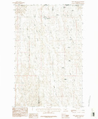 preview thumbnail of historical topo map of Valley County, MT in 1984