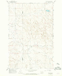 Download a high-resolution, GPS-compatible USGS topo map for Crow Rock, MT (1968 edition)