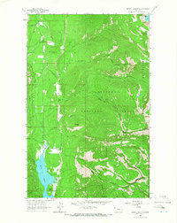 Download a high-resolution, GPS-compatible USGS topo map for Crowell Mountain, MT (1966 edition)