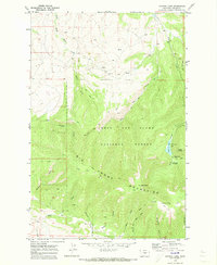 Download a high-resolution, GPS-compatible USGS topo map for Crystal Lake, MT (1973 edition)
