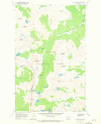 Download a high-resolution, GPS-compatible USGS topo map for Cut Bank Pass, MT (1971 edition)