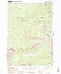 Download a high-resolution, GPS-compatible USGS topo map for Cutoff Mountain, MT (1987 edition)