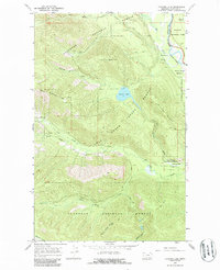 Download a high-resolution, GPS-compatible USGS topo map for Cyclone Lake, MT (1986 edition)