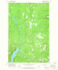 Download a high-resolution, GPS-compatible USGS topo map for Cygnet Lake, MT (1968 edition)