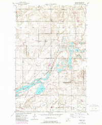 preview thumbnail of historical topo map of Sheridan County, MT in 1946