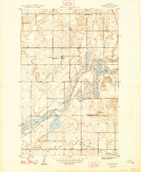 preview thumbnail of historical topo map of Sheridan County, MT in 1948