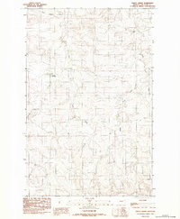 Download a high-resolution, GPS-compatible USGS topo map for Dailey Spring, MT (1983 edition)