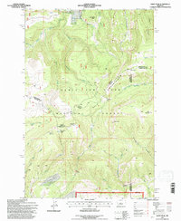 Download a high-resolution, GPS-compatible USGS topo map for Daisy Peak, MT (1997 edition)