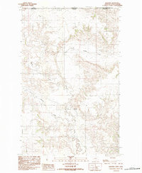 Download a high-resolution, GPS-compatible USGS topo map for Daleview, MT (1983 edition)