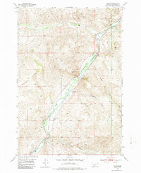 Download a high-resolution, GPS-compatible USGS topo map for Dalys, MT (1986 edition)