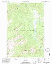 preview thumbnail of historical topo map of Lewis and Clark County, MT in 1994