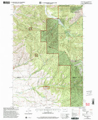 Download a high-resolution, GPS-compatible USGS topo map for Davis Point, MT (2003 edition)