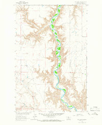 Download a high-resolution, GPS-compatible USGS topo map for Day School SW, MT (1966 edition)