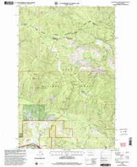 Download a high-resolution, GPS-compatible USGS topo map for De Borgia North, MT (2003 edition)