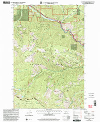Download a high-resolution, GPS-compatible USGS topo map for De Borgia South, MT (2003 edition)