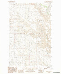 Download a high-resolution, GPS-compatible USGS topo map for Dead Horse Coulee, MT (1984 edition)