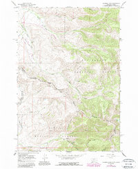 Download a high-resolution, GPS-compatible USGS topo map for Deadman Pass, MT (1989 edition)