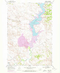 Download a high-resolution, GPS-compatible USGS topo map for Decker, MT (1978 edition)