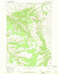 Download a high-resolution, GPS-compatible USGS topo map for Deep Creek SW, MT (1971 edition)
