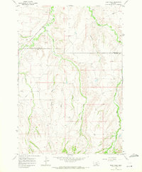Download a high-resolution, GPS-compatible USGS topo map for Deep Creek, MT (1971 edition)
